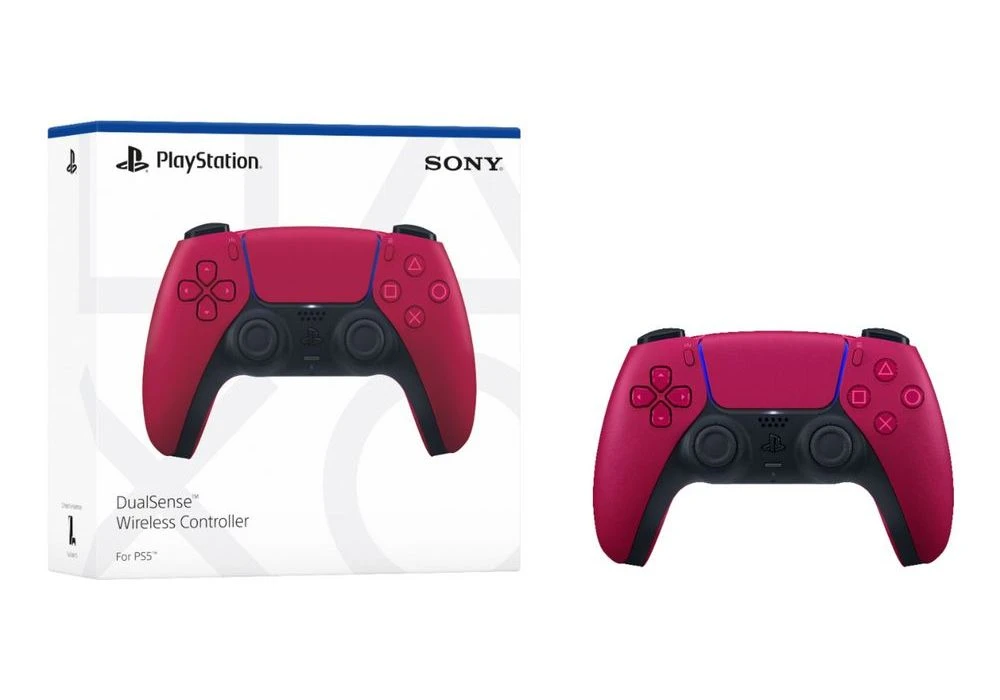 Геймпад sony playstation 5 dualsense, космический красный 4