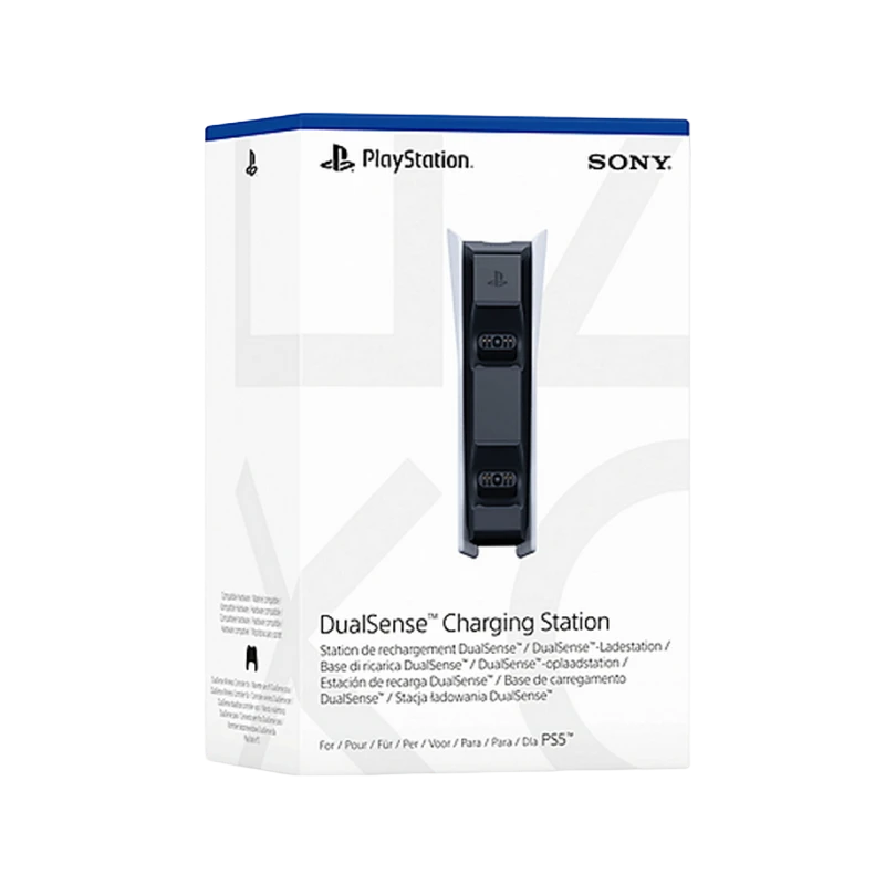 Stație de încărcare sony ps5, alb | negru 5