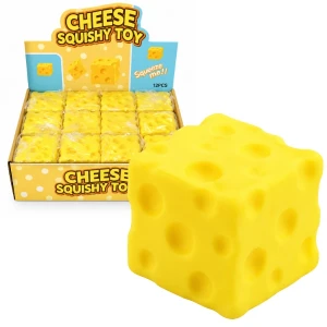 Игрушка-антистресс «сыр» с ароматом сладкой выпечки, 5 × 5 × 5 см