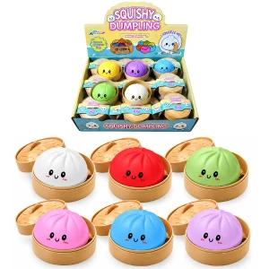 Игрушка-антистресс «flippy squishy: dumpling», 5 × 5 × 5 см