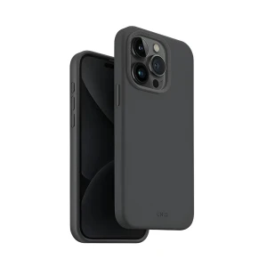 Uniq чехол для iphone 15 pro hybrid magclik charging lino hue, черный