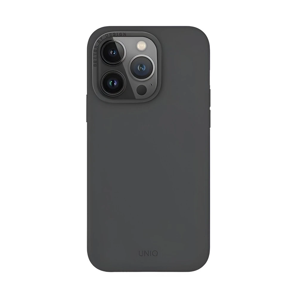 Uniq чехол для iphone 15 pro hybrid magclik charging lino hue, черный 2