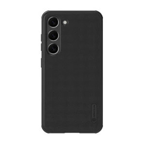 Чехол nillkin super frosted shield pro для samsung s23, черный