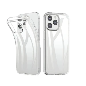 Мягкий tpu чехол для iphone 13 pro max, прозрачный