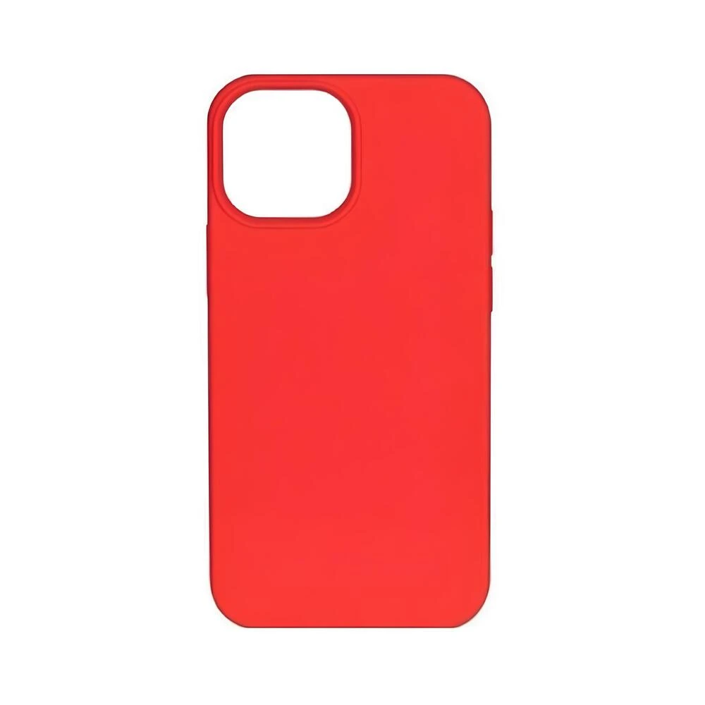 Чехол liquid silicone для iphone 14 pro max, красный 2
