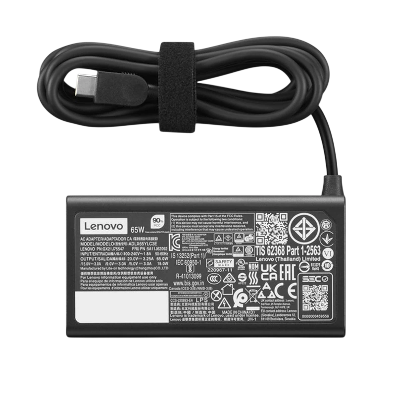 Adaptor de rețea lenovo 4x21s91187, 65w 2