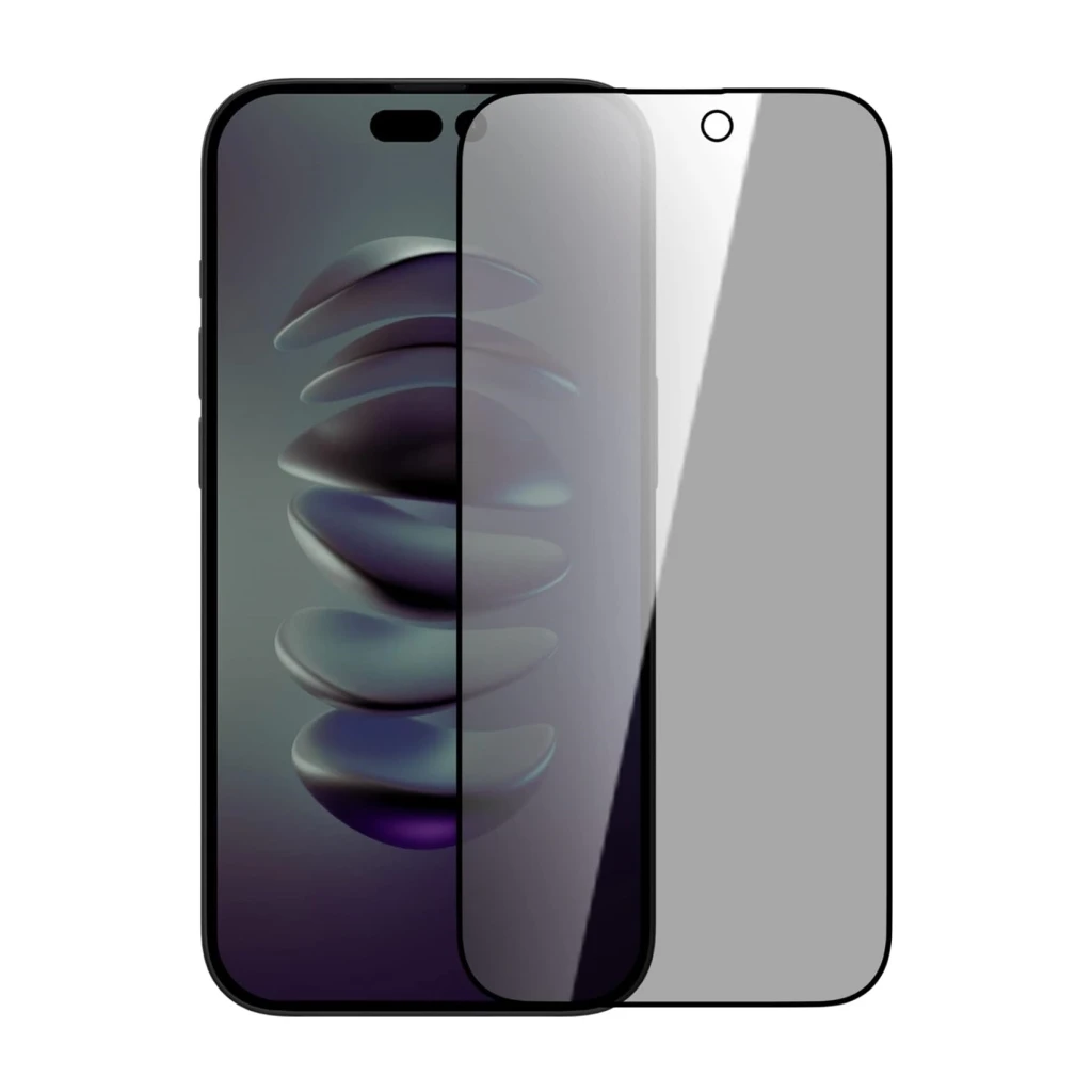 Nillkin tempered glass guardian for iphone 14 pro max, black 2