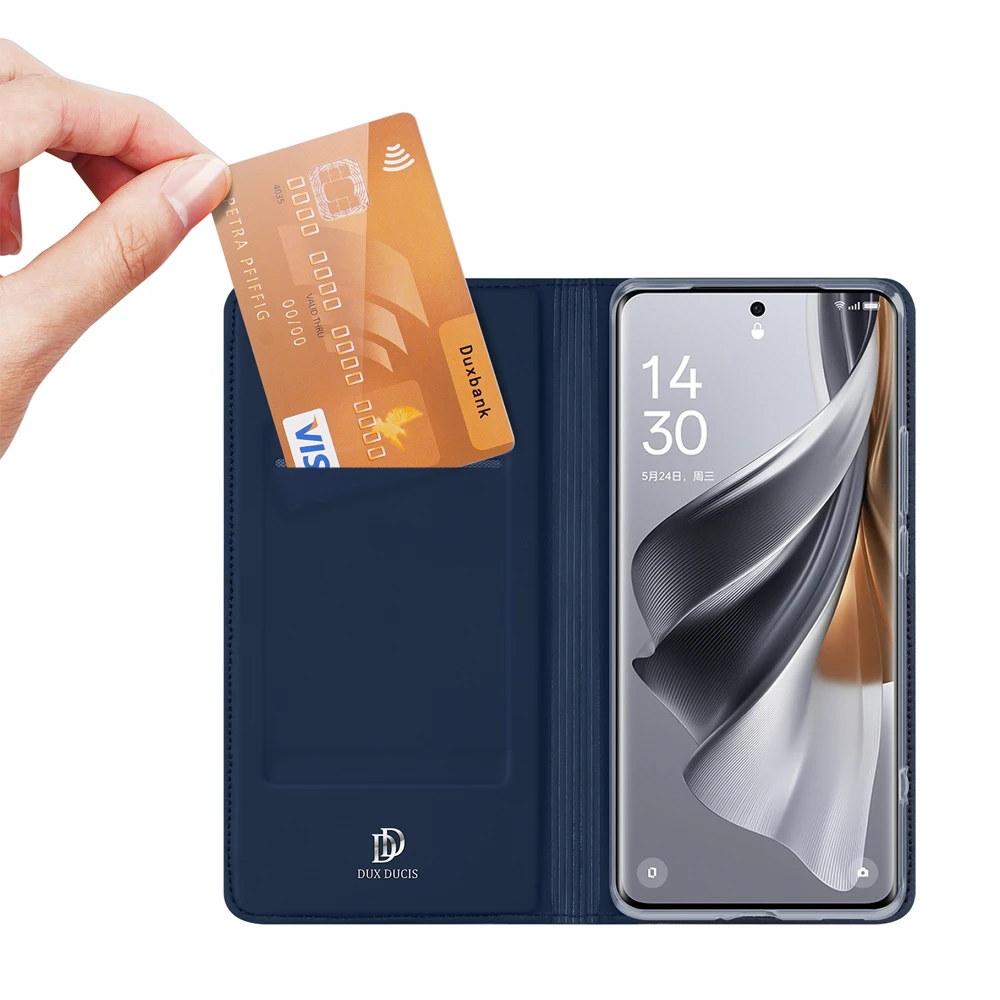 Dux ducis case flip skinpro oppo reno 10/10pro, blue 3