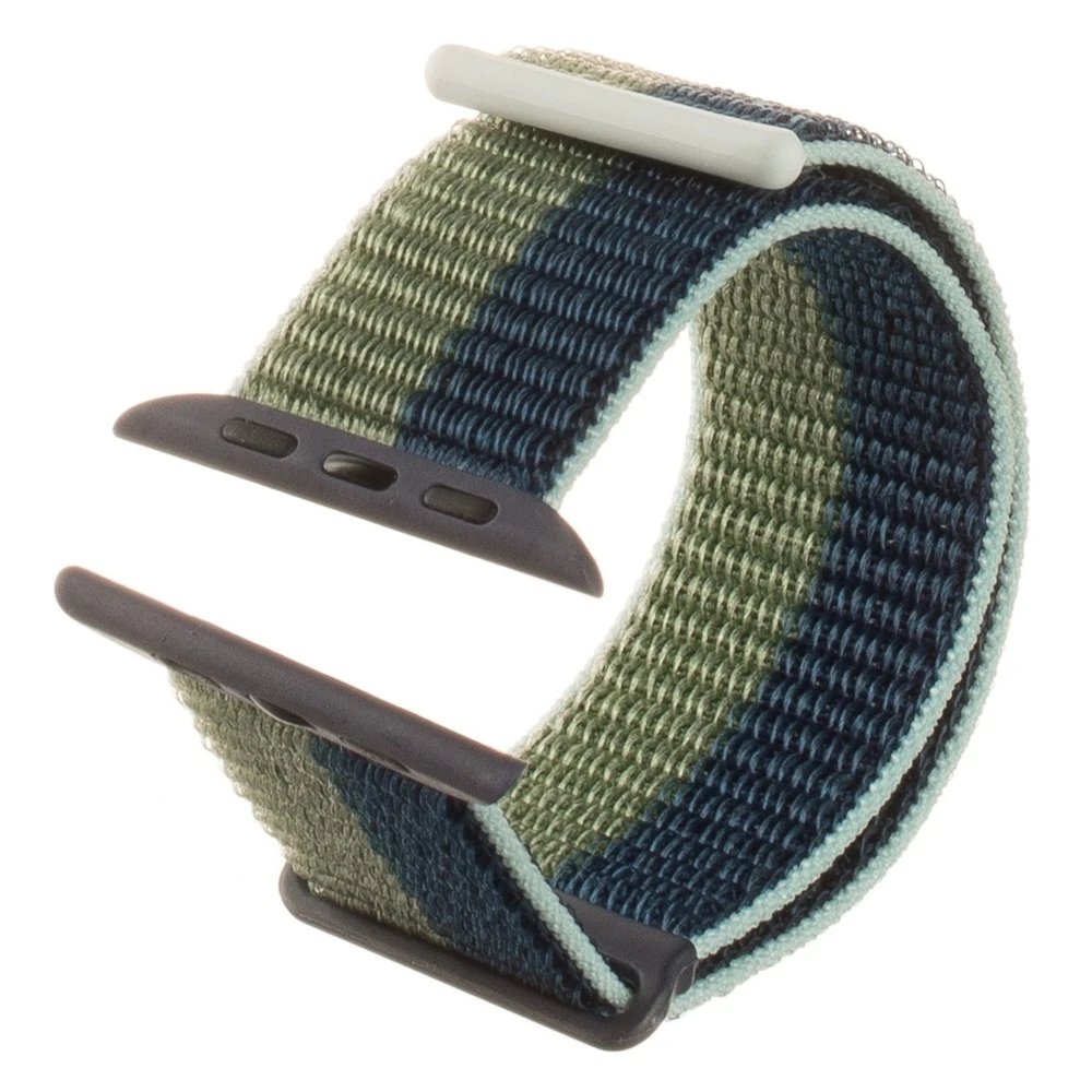 Dux ducis apple watch strap sport version 42mm/44mm/45mm, moss blue 2