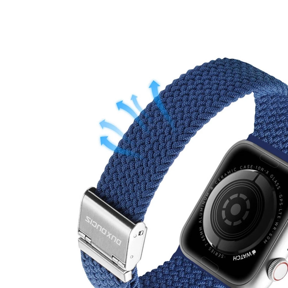 Dux ducis strap mixture ii version apple watch 42mm/44mm/45mm, blue 3