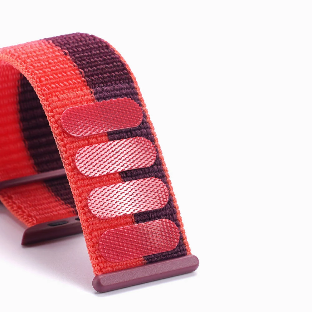 Dux ducis apple watch strap sport version 42mm/44mm/45mm, cherry red 3