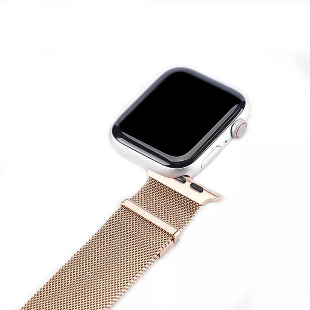 Dux ducis strap milanese version apple watch 38mm/40mm/41mm, gold 2