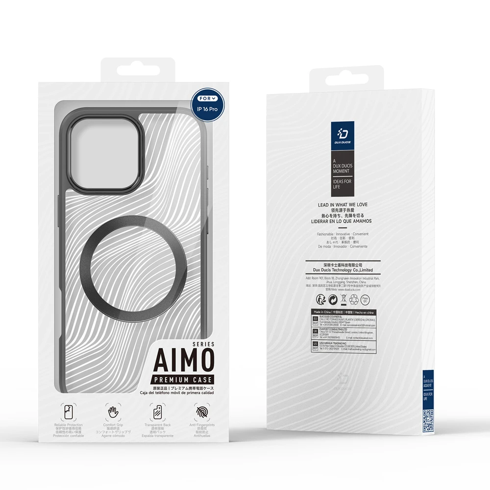Dux ducis case iphone 16 pro aimo with magsafe, black 2