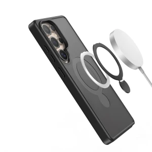 Dux ducis case samsung galaxy s25 ultra yind mag 360 stand, black Thumbnail 2