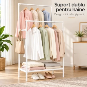 Suport pentru haine, de podea, dublu s218--9