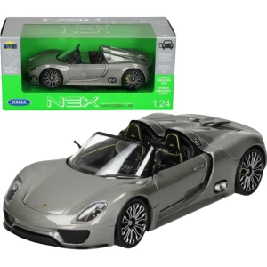 Коллекционный автомобиль porsche 918 spyder 1:24 welly Thumbnail 2