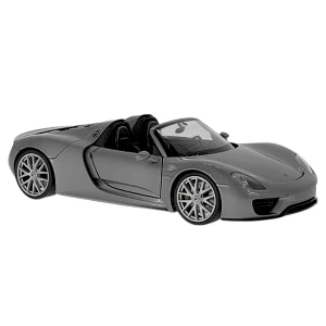 Mașina metalică de colecție porsche 918 spyder 1:24 welly Thumbnail 5