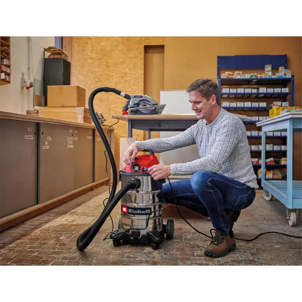 Пылесос th-vc 3055 sa 900 вт 220 - 240 в 190 мбар 30 л einhell 5