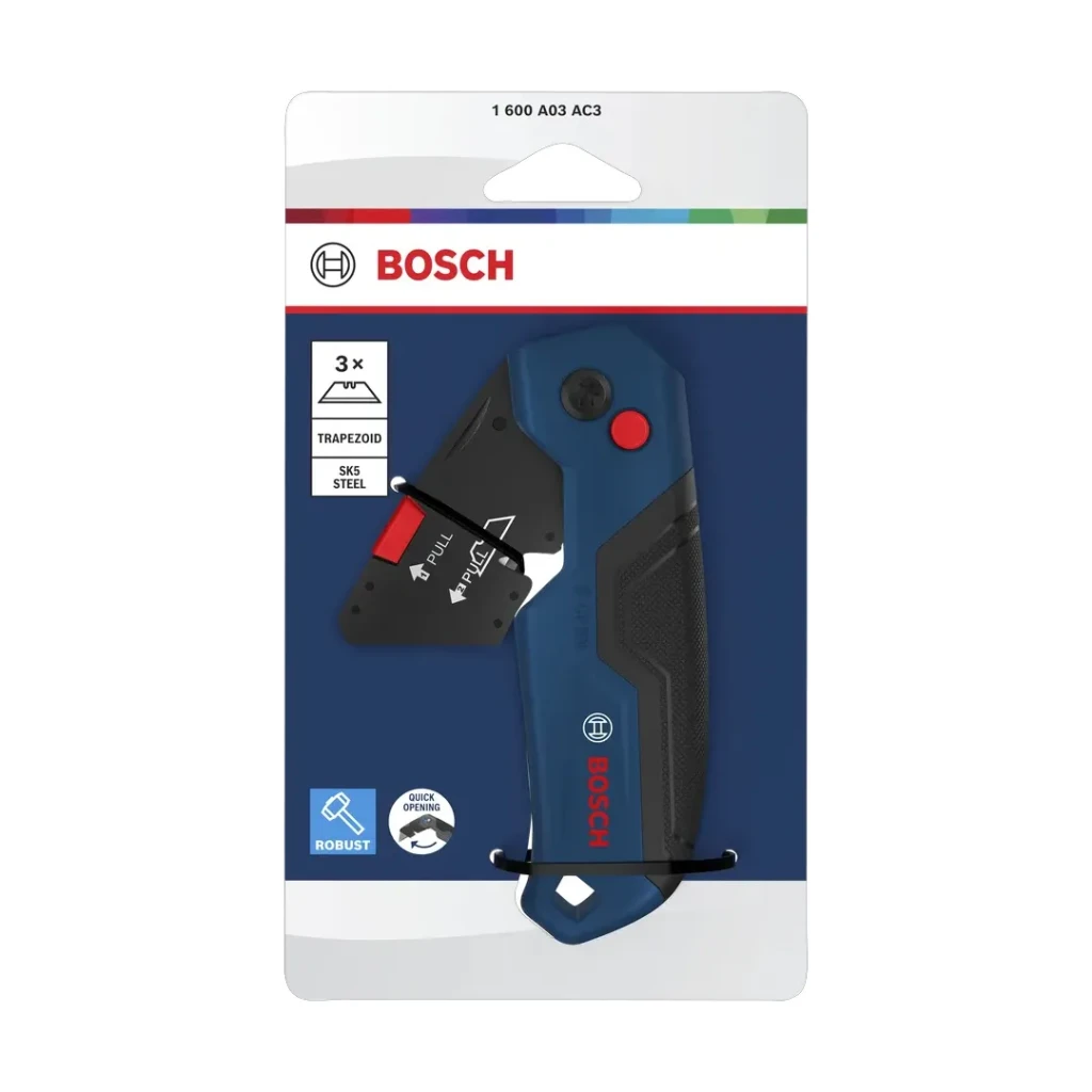Нож складнои line 174 мм bosch 2