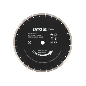 Алмазный диск по бетону 400 * 25.4 мм yato
