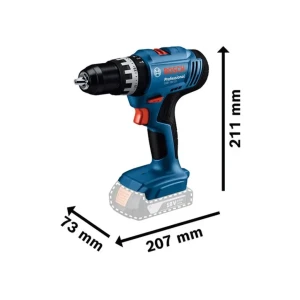 Mașină de găurit pe acumulator (fără acumulator) gsb 18v-25 60 nm 18 v bosch Thumbnail 2
