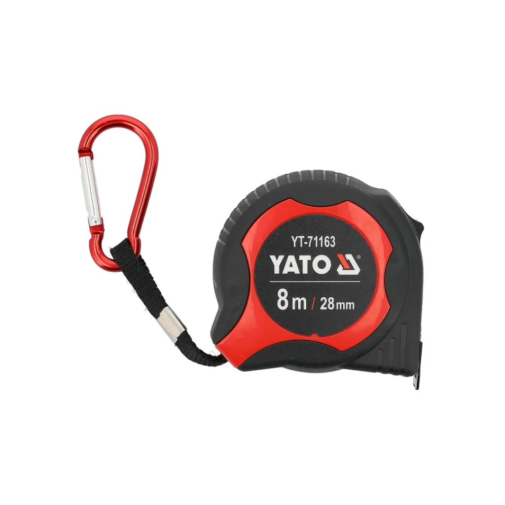 Ruletă cu carabină 8 m x 28 mm yato 2