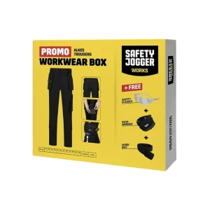 Комплект брюк + 3 аксессуара alkes promo 46 чёрный safety jogger