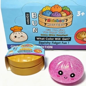 Игрушка-антистресс squishy «дамплинг с шариками» flippy sugar edition, 16×16 см Thumbnail 2