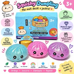 Игрушка-антистресс squishy «дамплинг с шариками» flippy sugar edition, 16×16 см Thumbnail 6