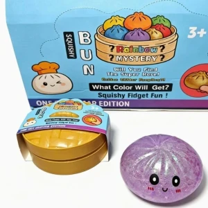 Игрушка-антистресс squishy «дамплинг с шариками» flippy sugar edition, 16×16 см Thumbnail 4