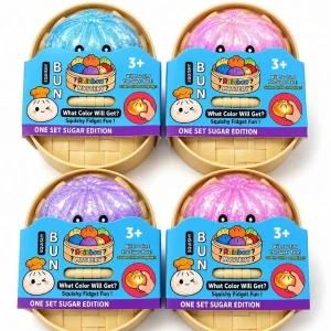 Игрушка-антистресс squishy «дамплинг с шариками» flippy sugar edition, 16×16 см Thumbnail 5