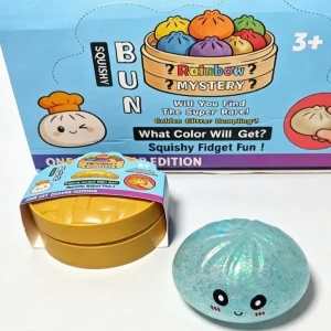 Игрушка-антистресс squishy «дамплинг с шариками» flippy sugar edition, 16×16 см Thumbnail 3