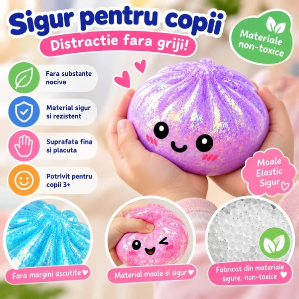 Игрушка-антистресс squishy «dumpling» flippy sugar edition, 16×16 см 11
