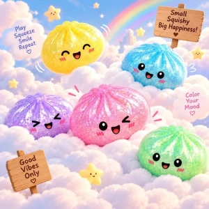 Игрушка-антистресс squishy «dumpling» flippy sugar edition, 16×16 см Thumbnail 10