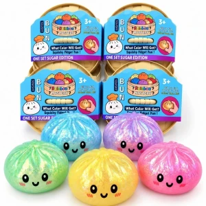 Игрушка-антистресс squishy «dumpling» flippy sugar edition, 16×16 см
