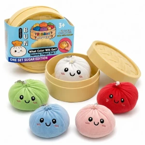 Игрушка-антистресс squishy «dumpling» soft touch, 8.5×8.5×8.5 см