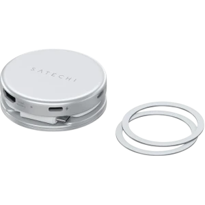 Многопортовый адаптер satechi onthego 5-in-1 multiport, серебристый Thumbnail 7