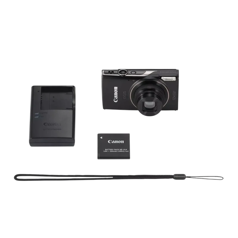 Aparat foto compact canon ixus 285 hs a, negru 6