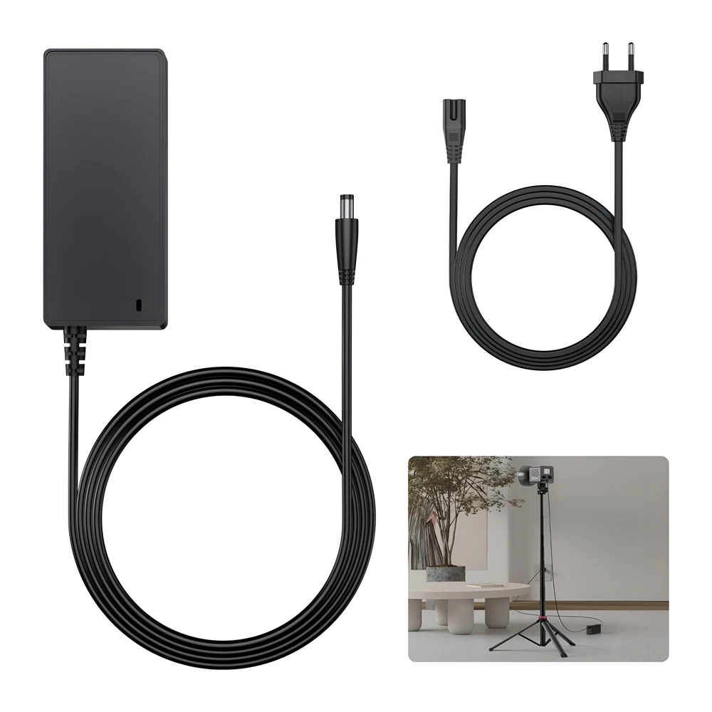 Ulanzi power adapter dc 19v 65w, ht005, black 3