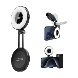 Ulanzi led selfie ring light magsafe, lm19, black Thumbnail 2