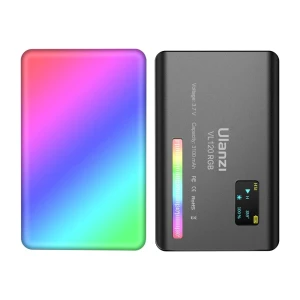 Ulanzi led video light rgb, vl120 rgb, black
