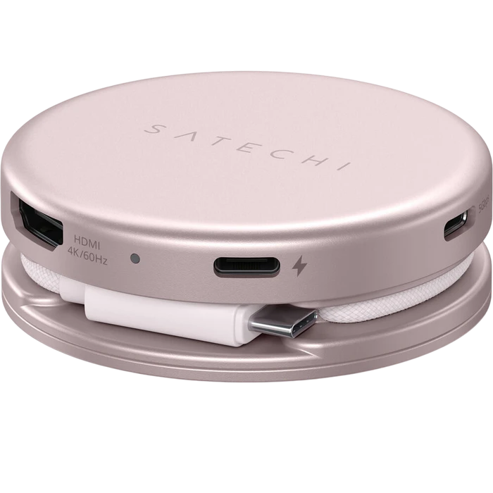 Adaptor multiport satechi onthego 5-in-1 multiport, roz 2