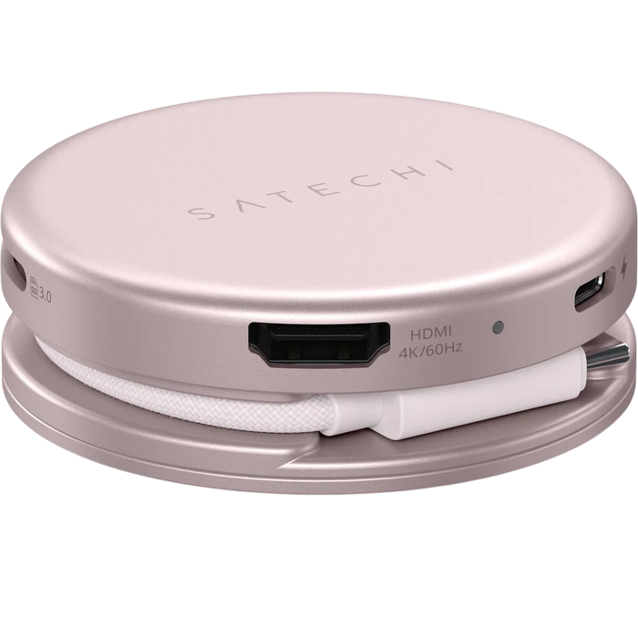 Adaptor multiport satechi onthego 5-in-1 multiport, roz 10