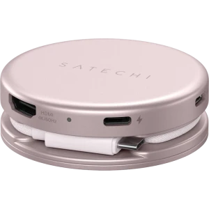 Adaptor multiport satechi onthego 5-in-1 multiport, roz Thumbnail 8