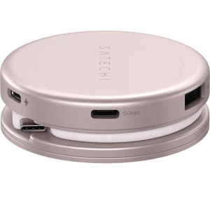 Adaptor multiport satechi onthego 5-in-1 multiport, roz Thumbnail 7