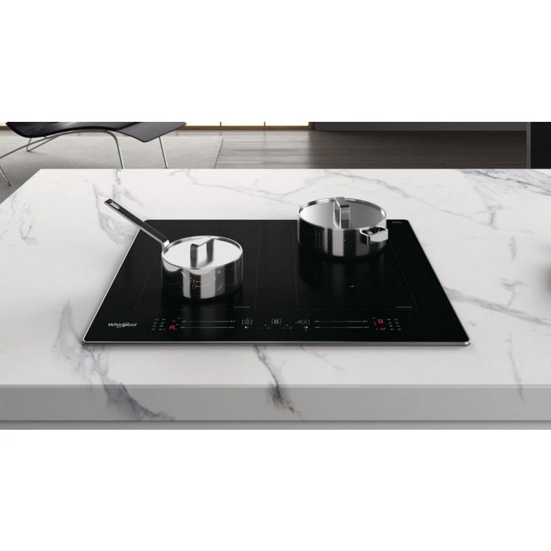 Индукционная варочная панель whirlpool wl s8560 al, чёрный 5