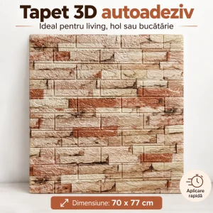 2026061000252 fc78 самоклеющаяся обои 3d 70*77 cm+/- Thumbnail 2
