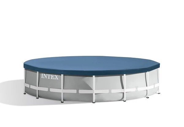 Intex бассейн prism frame premium 457х107см, 14614л, металлический каркас 6