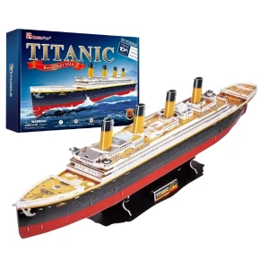 3d puzzle “titanic”, model mare, 113 elemente
