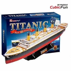 3D puzzle “Titanic”, model mare, 113 elemente